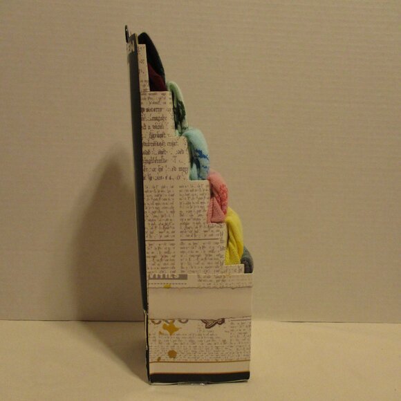 Harry Potter Socks Bioworld NEW Woman Size 8-12 Blue Yellow Pink Crew Set Of 6 - Picture 2 of 8